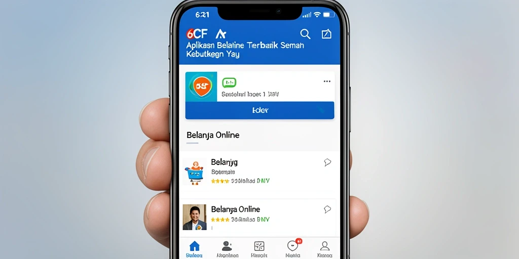 Tampilan antarmuka 6CF yang modern dan user-friendly.