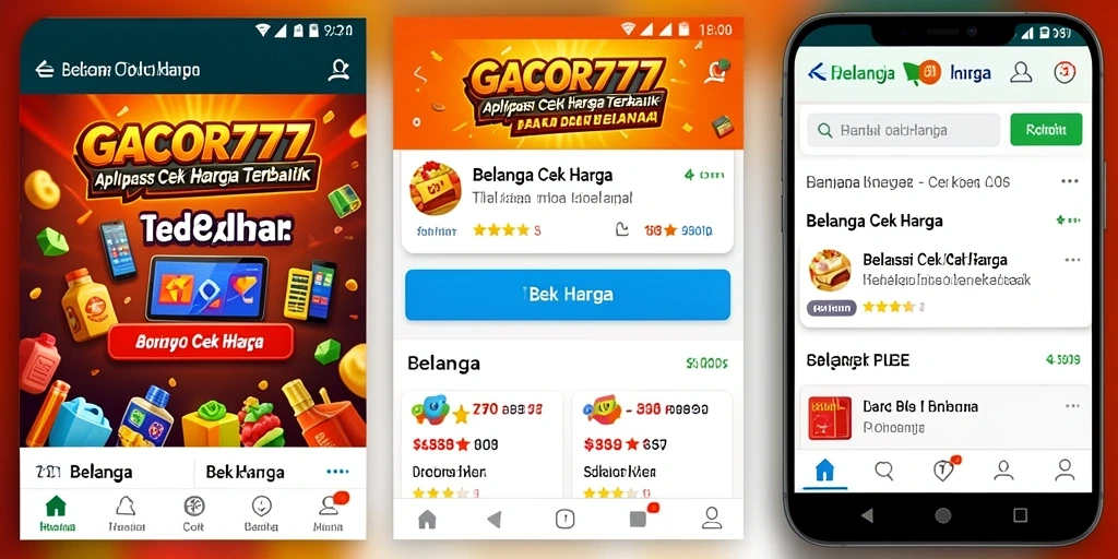 Tampilan antarmuka GACOR777 yang user-friendly dan informatif.