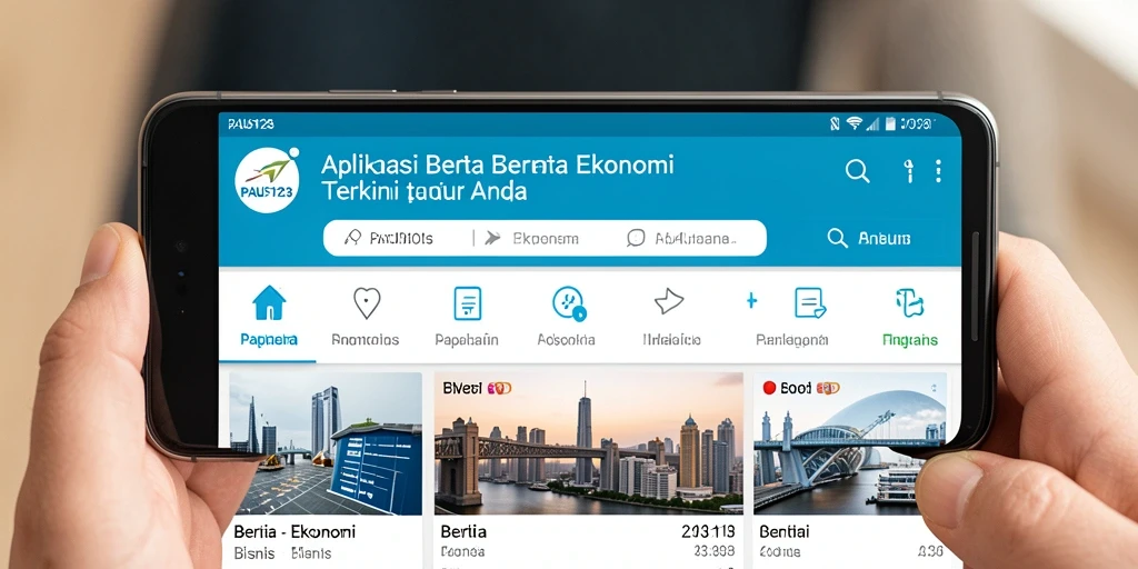 Antarmuka aplikasi PAUS123 yang modern dan informatif.