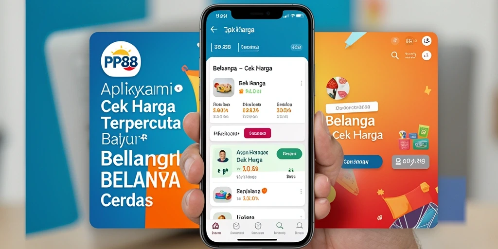 Antarmuka PP88 yang bersih dan intuitif untuk cek harga.
