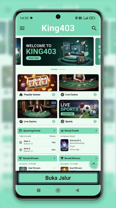 Tampilan link alternatif king403