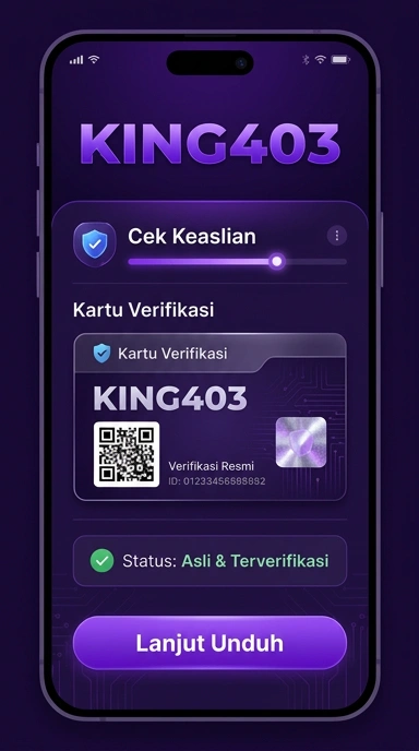 Tampilan kanal resmi king403